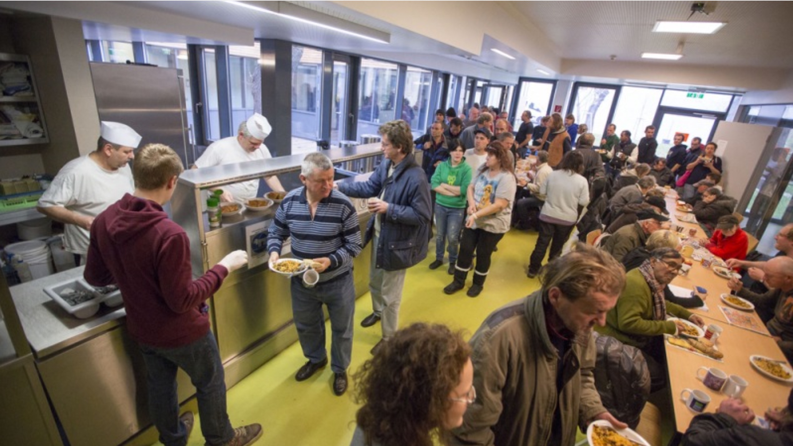 cooking group for homeless